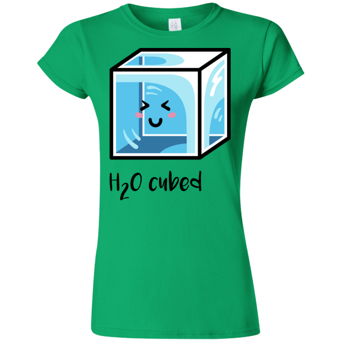 T-Shirts Irish Green / S H2O Cubed Junior Slimmer-Fit T-Shirt