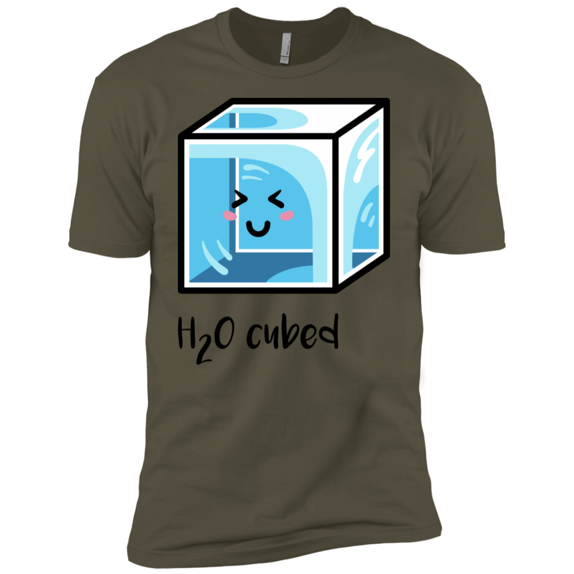 T-Shirts Military Green / X-Small H2O Cubed Men's Premium T-Shirt