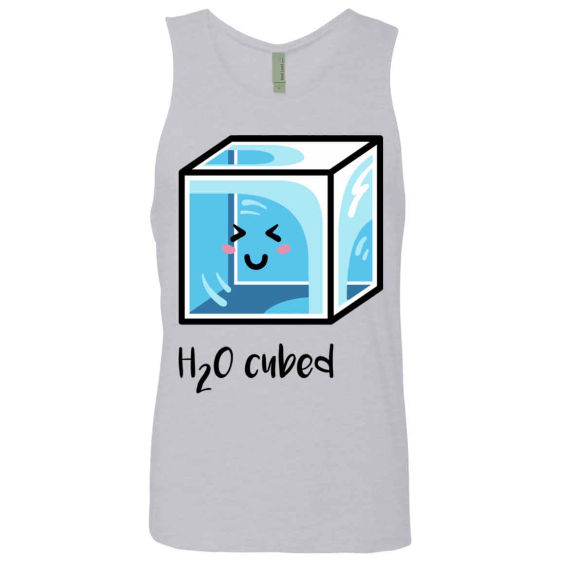 T-Shirts Heather Grey / S H2O Cubed Men's Premium Tank Top