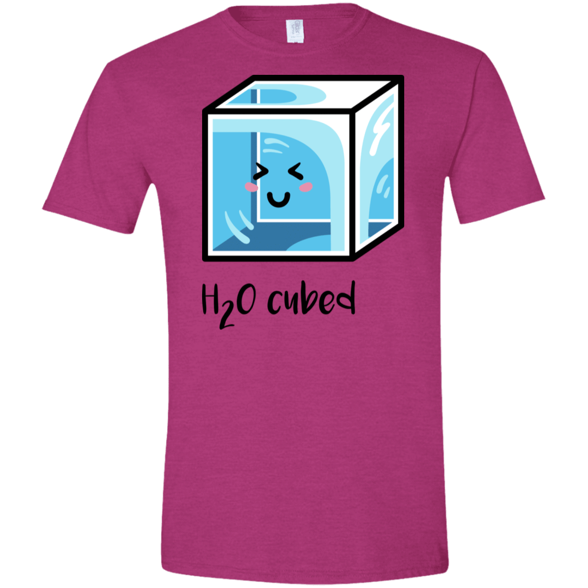 T-Shirts Antique Heliconia / S H2O Cubed Men's Semi-Fitted Softstyle