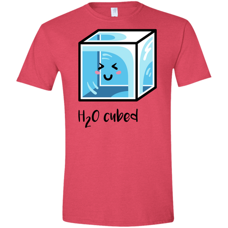 T-Shirts Heather Red / S H2O Cubed Men's Semi-Fitted Softstyle