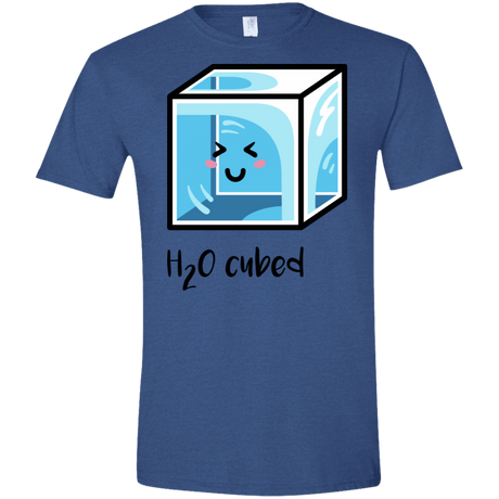 T-Shirts Heather Royal / X-Small H2O Cubed Men's Semi-Fitted Softstyle