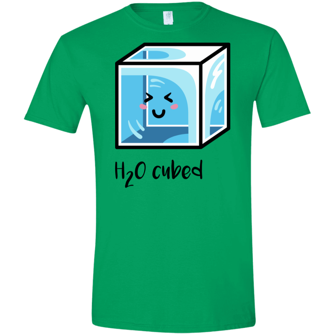 T-Shirts Irish Green / S H2O Cubed Men's Semi-Fitted Softstyle