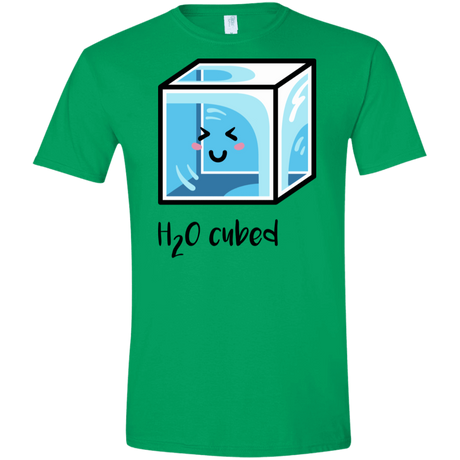 T-Shirts Irish Green / S H2O Cubed Men's Semi-Fitted Softstyle
