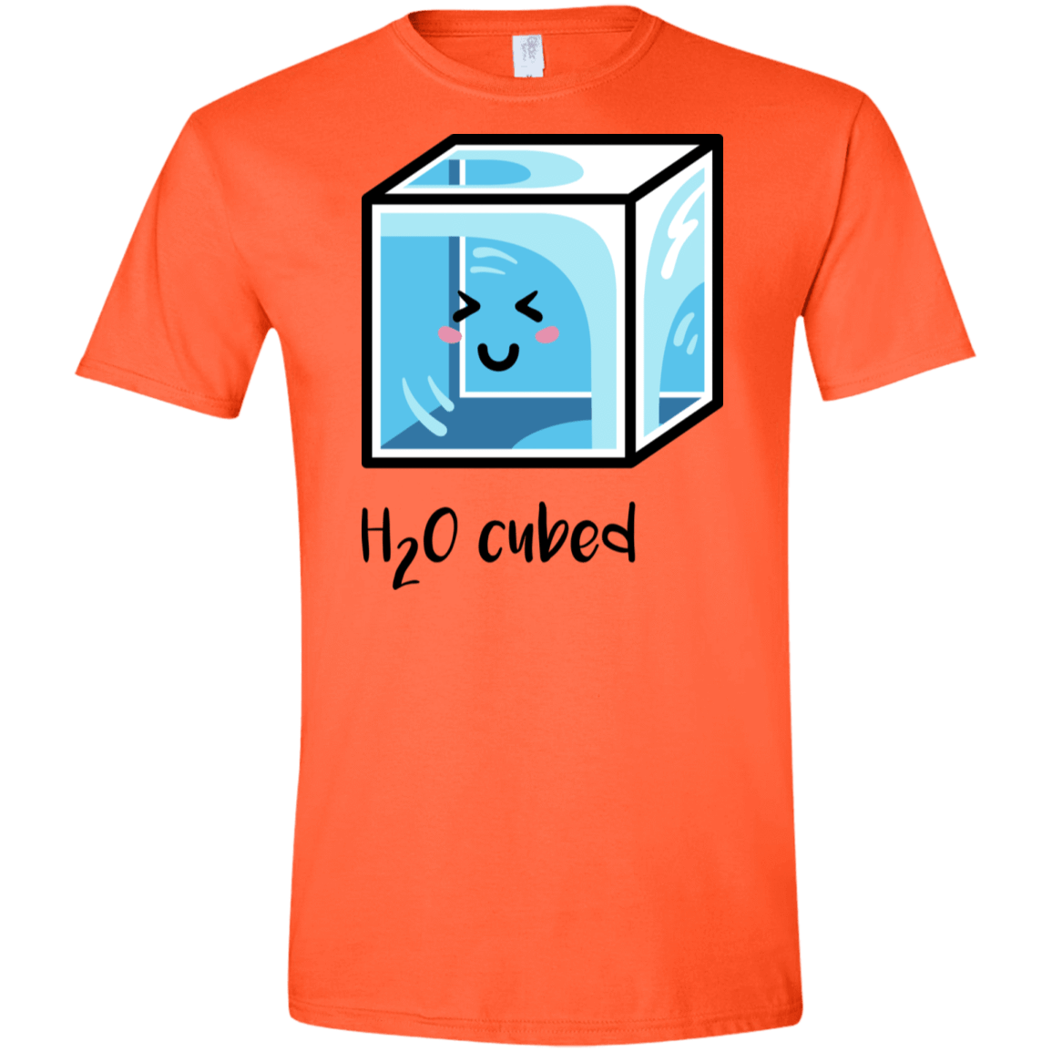 T-Shirts Orange / S H2O Cubed Men's Semi-Fitted Softstyle