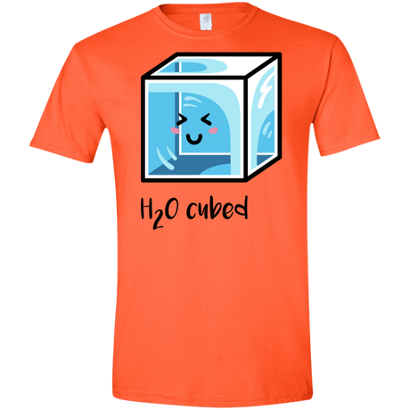 T-Shirts Orange / S H2O Cubed Men's Semi-Fitted Softstyle