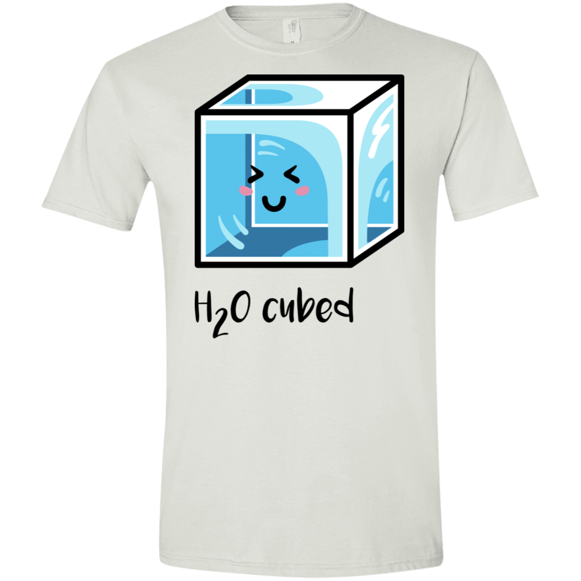 T-Shirts White / X-Small H2O Cubed Men's Semi-Fitted Softstyle