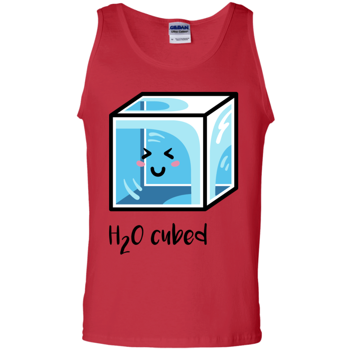 T-Shirts Red / S H2O Cubed Men's Tank Top