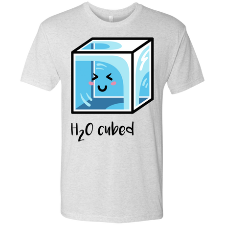 T-Shirts Heather White / S H2O Cubed Men's Triblend T-Shirt