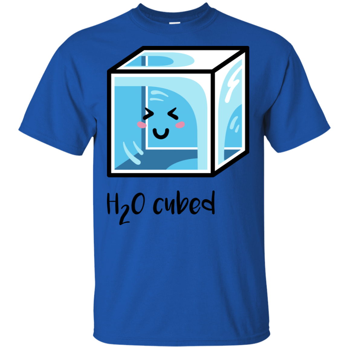 T-Shirts Royal / S H2O Cubed T-Shirt