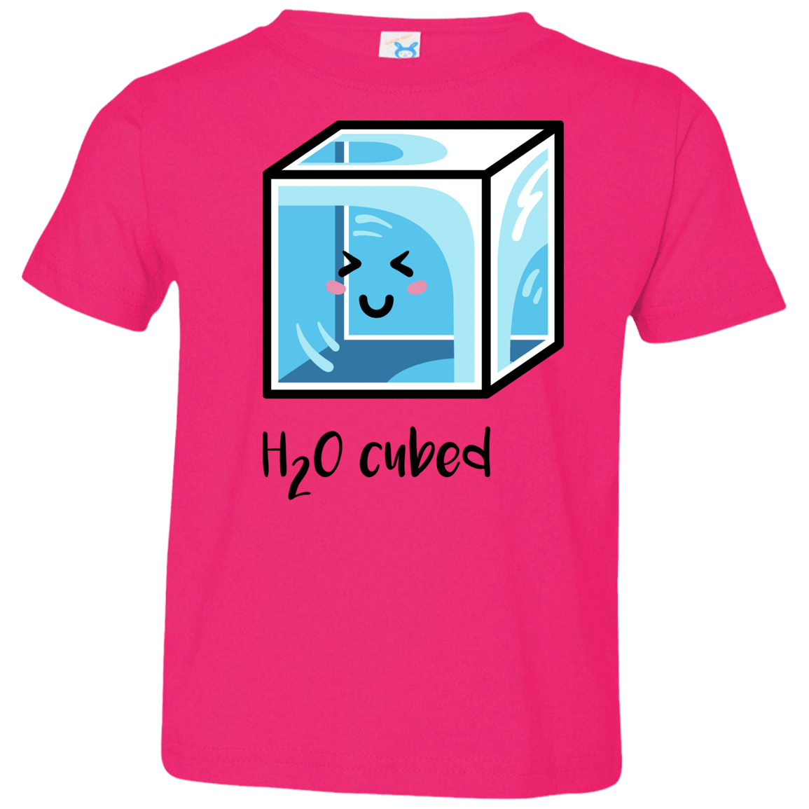 T-Shirts Hot Pink / 2T H2O Cubed Toddler Premium T-Shirt