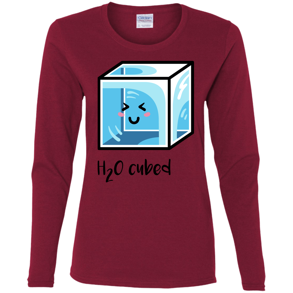 T-Shirts Cardinal / S H2O Cubed Women's Long Sleeve T-Shirt