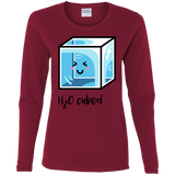 T-Shirts Cardinal / S H2O Cubed Women's Long Sleeve T-Shirt