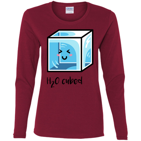 T-Shirts Cardinal / S H2O Cubed Women's Long Sleeve T-Shirt