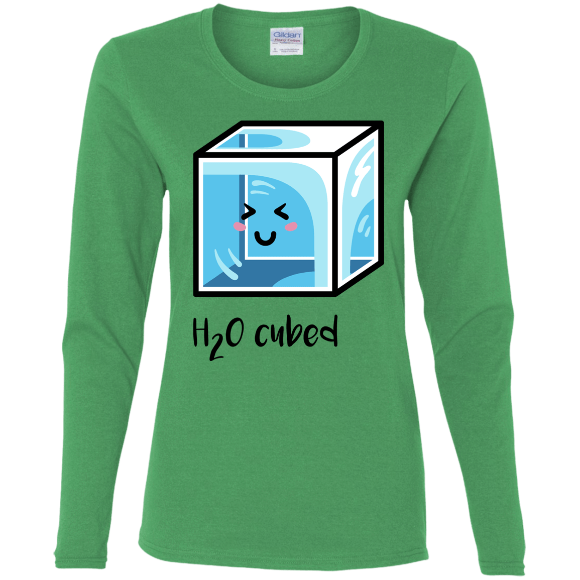 T-Shirts Irish Green / S H2O Cubed Women's Long Sleeve T-Shirt