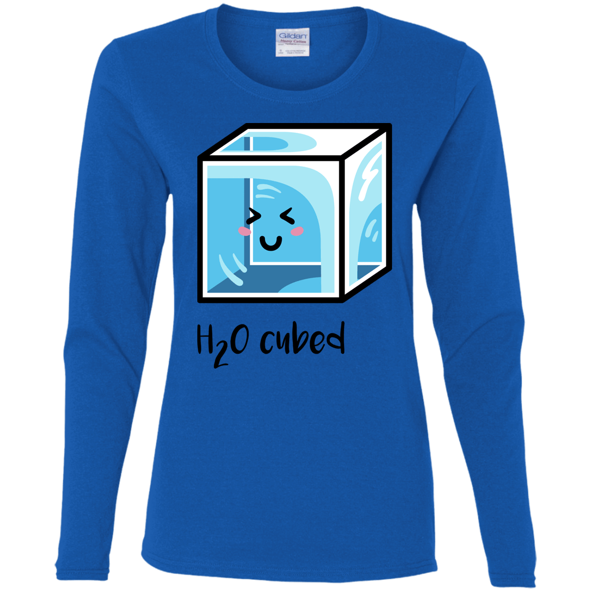 T-Shirts Royal / S H2O Cubed Women's Long Sleeve T-Shirt