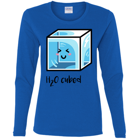 T-Shirts Royal / S H2O Cubed Women's Long Sleeve T-Shirt