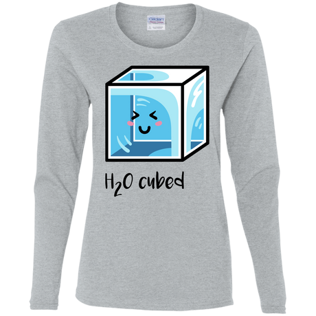 T-Shirts Sport Grey / S H2O Cubed Women's Long Sleeve T-Shirt