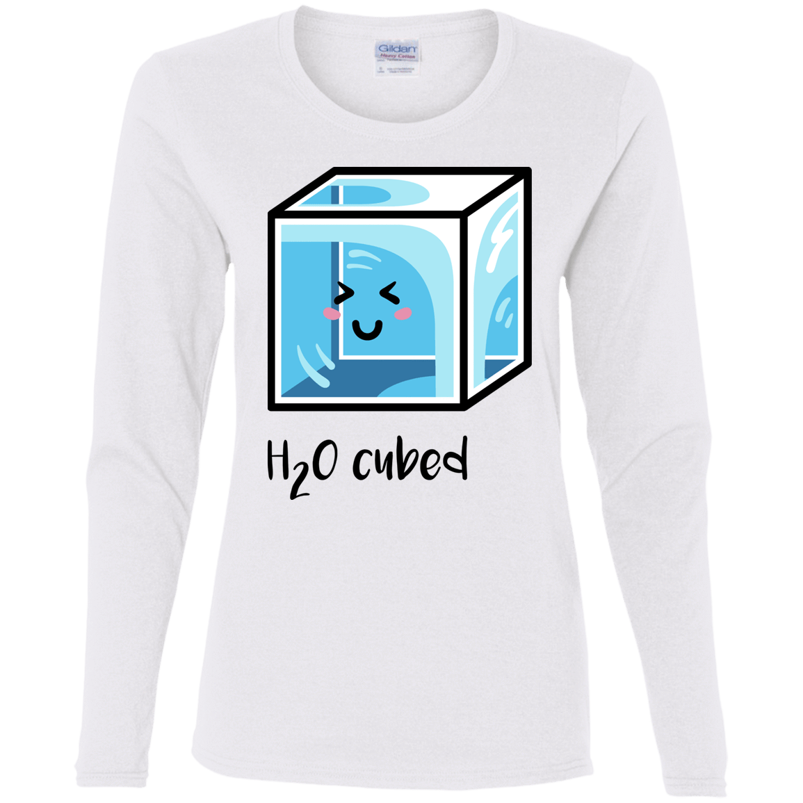 T-Shirts White / S H2O Cubed Women's Long Sleeve T-Shirt