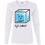 T-Shirts White / S H2O Cubed Women's Long Sleeve T-Shirt