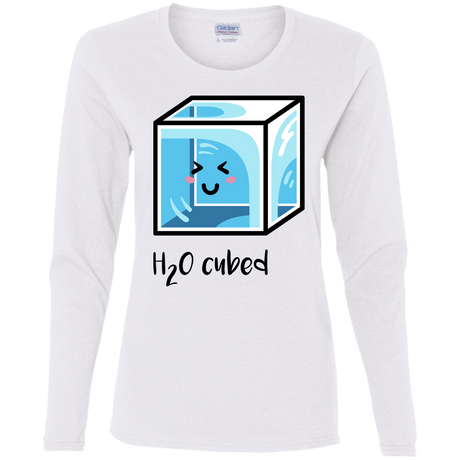 T-Shirts White / S H2O Cubed Women's Long Sleeve T-Shirt