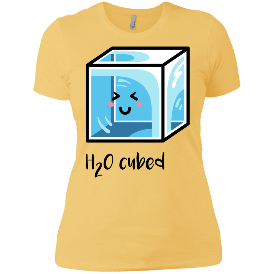 T-Shirts Banana Cream/ / X-Small H2O Cubed Women's Premium T-Shirt