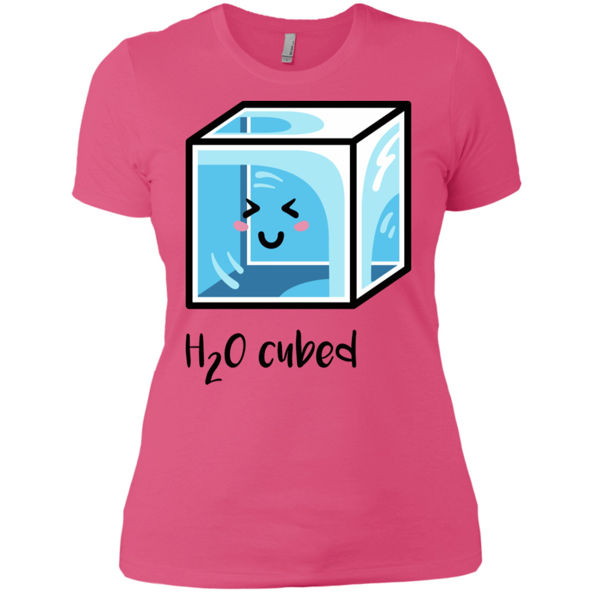 T-Shirts Hot Pink / X-Small H2O Cubed Women's Premium T-Shirt