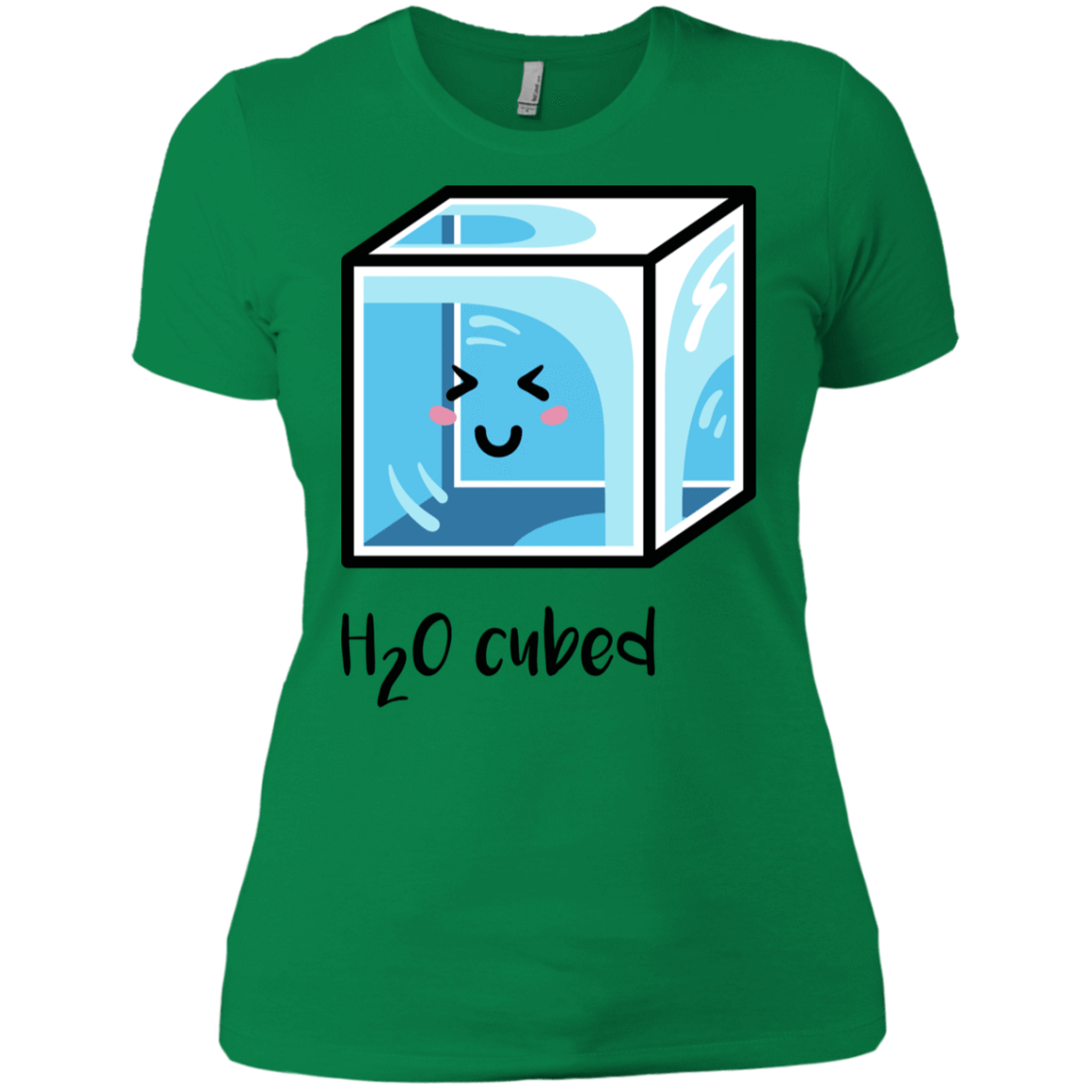 T-Shirts Kelly Green / X-Small H2O Cubed Women's Premium T-Shirt