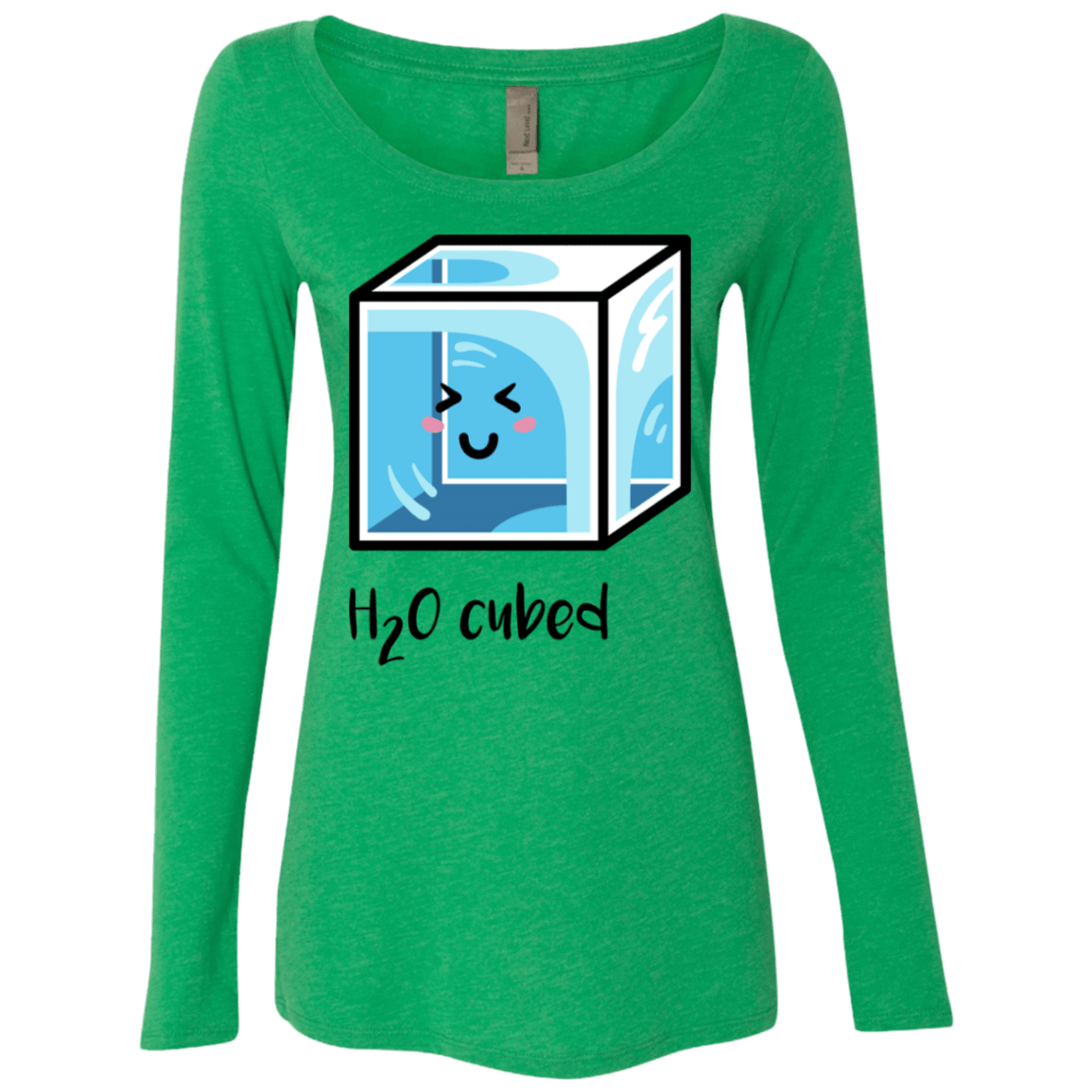 T-Shirts Envy / S H2O Cubed Women's Triblend Long Sleeve Shirt