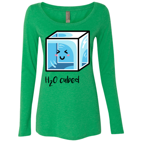 T-Shirts Envy / S H2O Cubed Women's Triblend Long Sleeve Shirt