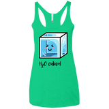 T-Shirts Envy / X-Small H2O Cubed Women's Triblend Racerback Tank