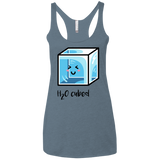 T-Shirts Indigo / X-Small H2O Cubed Women's Triblend Racerback Tank