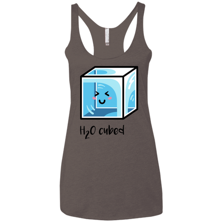 T-Shirts Macchiato / X-Small H2O Cubed Women's Triblend Racerback Tank