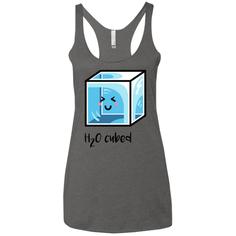 T-Shirts Premium Heather / X-Small H2O Cubed Women's Triblend Racerback Tank