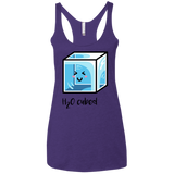 T-Shirts Purple Rush / X-Small H2O Cubed Women's Triblend Racerback Tank