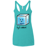 T-Shirts Tahiti Blue / X-Small H2O Cubed Women's Triblend Racerback Tank