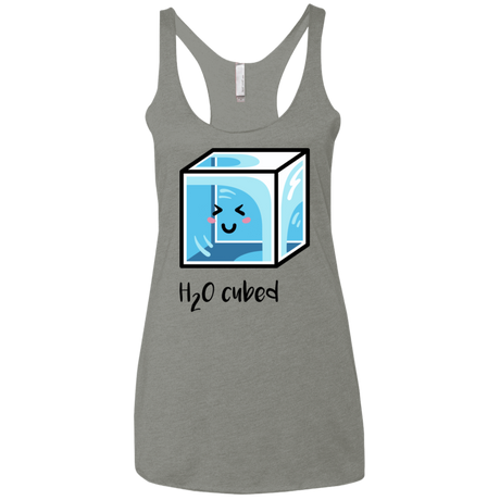 T-Shirts Venetian Grey / X-Small H2O Cubed Women's Triblend Racerback Tank