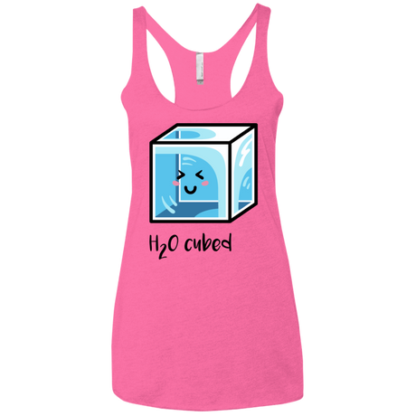 T-Shirts Vintage Pink / X-Small H2O Cubed Women's Triblend Racerback Tank