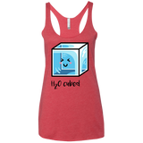 T-Shirts Vintage Red / X-Small H2O Cubed Women's Triblend Racerback Tank
