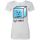 T-Shirts Heather White / S H2O Cubed Women's Triblend T-Shirt