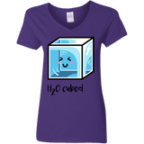 T-Shirts Purple / S H2O Cubed Women's V-Neck T-Shirt