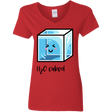 T-Shirts Red / S H2O Cubed Women's V-Neck T-Shirt