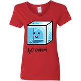 T-Shirts Red / S H2O Cubed Women's V-Neck T-Shirt