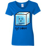 T-Shirts Royal / S H2O Cubed Women's V-Neck T-Shirt