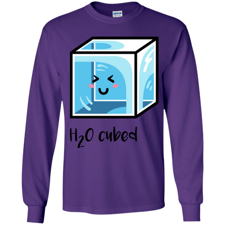 T-Shirts Purple / YS H2O Cubed Youth Long Sleeve T-Shirt