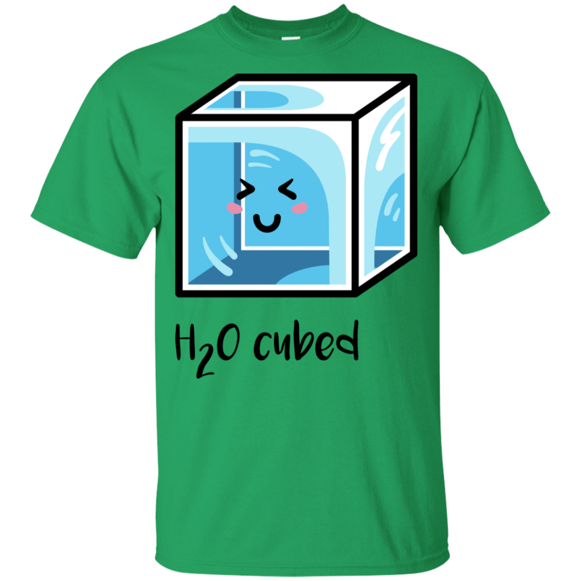 T-Shirts Irish Green / YXS H2O Cubed Youth T-Shirt