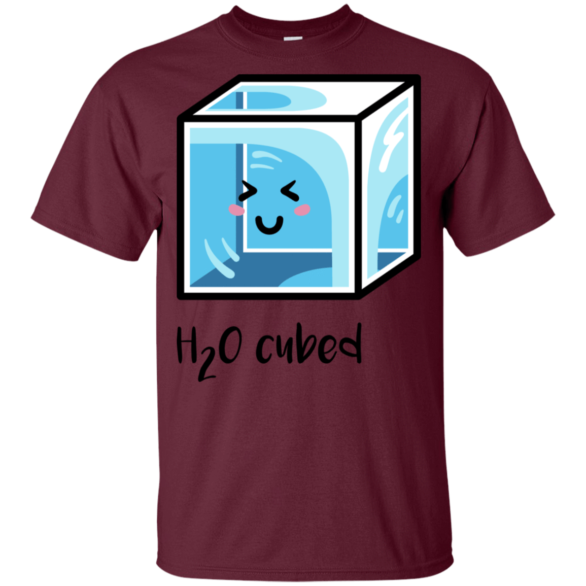 T-Shirts Maroon / YXS H2O Cubed Youth T-Shirt