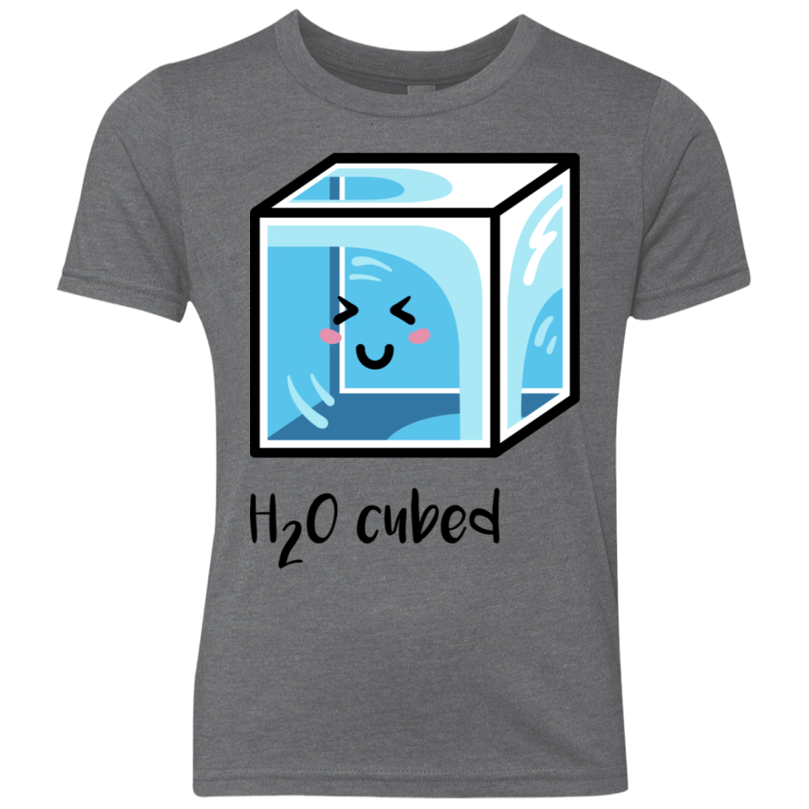 T-Shirts Premium Heather / YXS H2O Cubed Youth Triblend T-Shirt