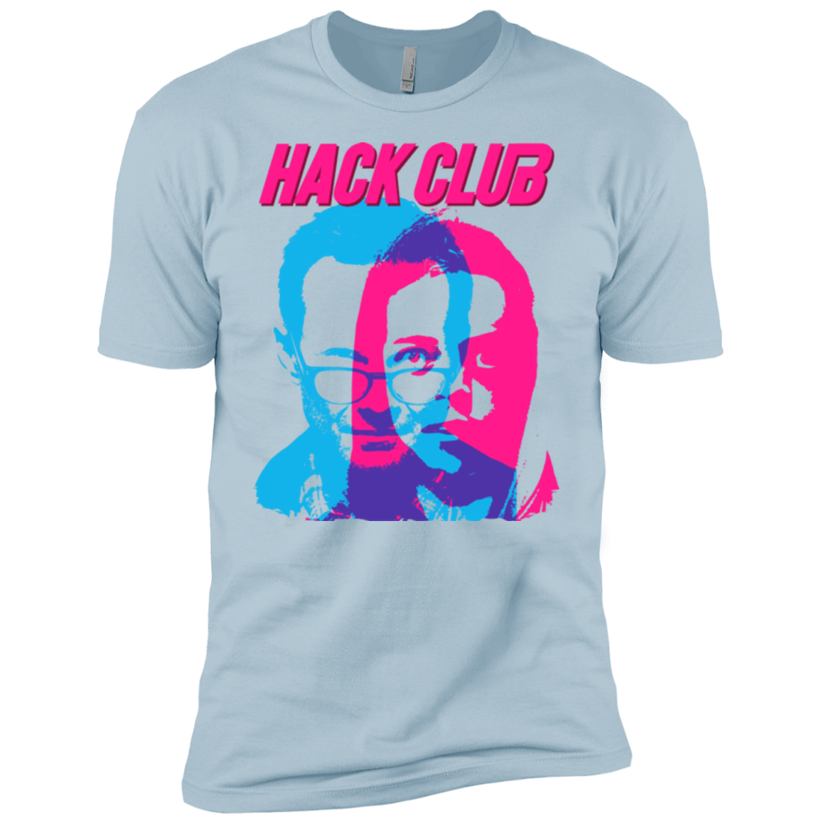 T-Shirts Light Blue / YXS Hack Club Boys Premium T-Shirt