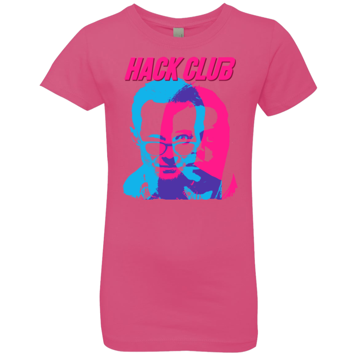 T-Shirts Hot Pink / YXS Hack Club Girls Premium T-Shirt